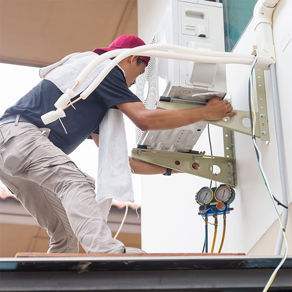 la instalación de aire acondicionado en un apartamento tomaría alrededor de 2 días